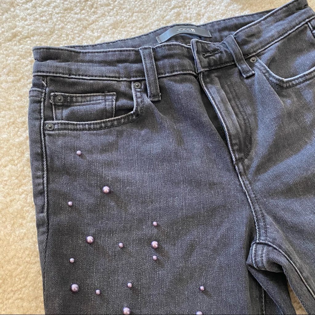 Joe’s Jeans Pearl Jeans High Rise Charcoal Grey